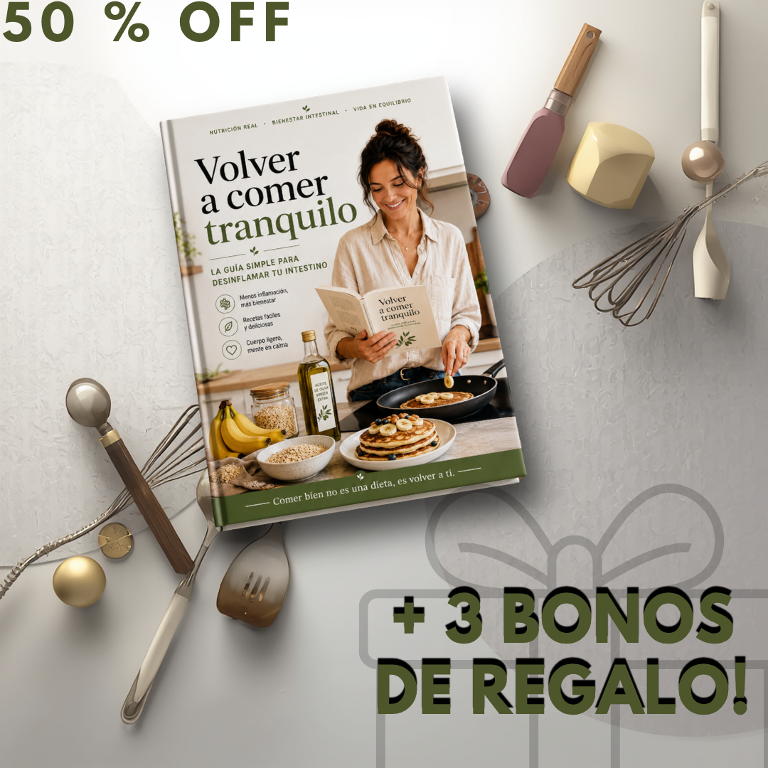 Volver a Comer Tranquilo, Guia practica para una alimentacion mas consciente + 3 Bonos